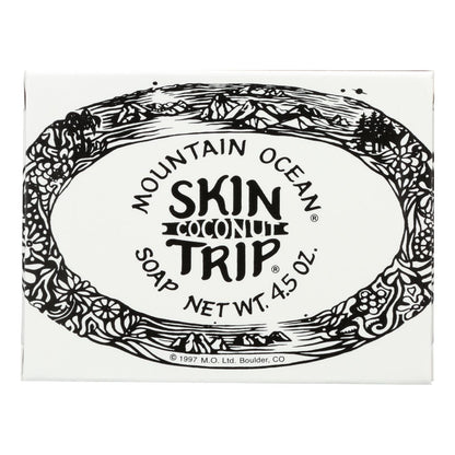 Mountain Ocean - Jabón para viajes por la piel - Coco - 4.5 oz.
