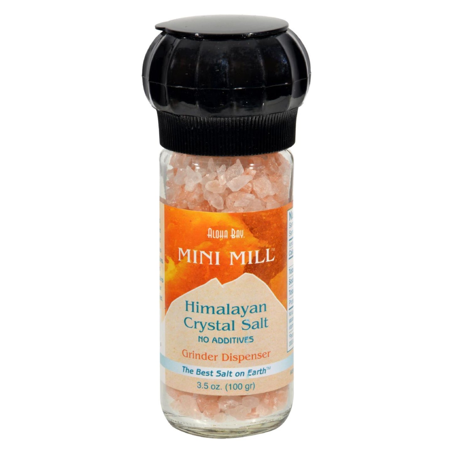 Himalayan Mini Mill Crystal Salt With Grinder - 3.5 Oz