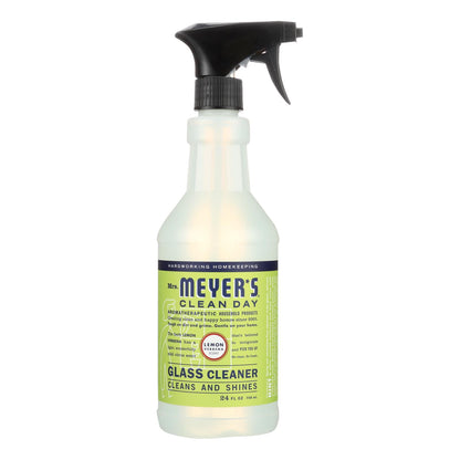 Mrs. Meyer's Clean Day - Limpiador de vidrios - Verbena de limón - Caja de 6 - 24 oz