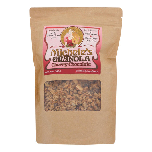 Granola de Michele - Granola de chocolate y cereza - Caja de 6 a 12 oz