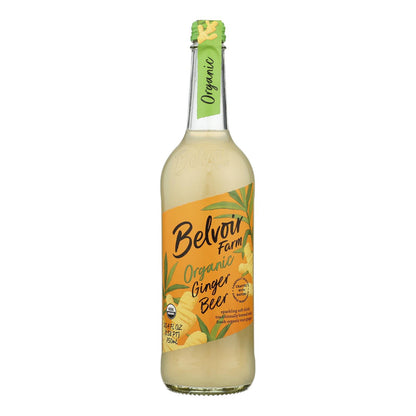 Belvoir Fruit Farms - Bebida de cerveza de jengibre - Caja de 6 - 25,4 fz