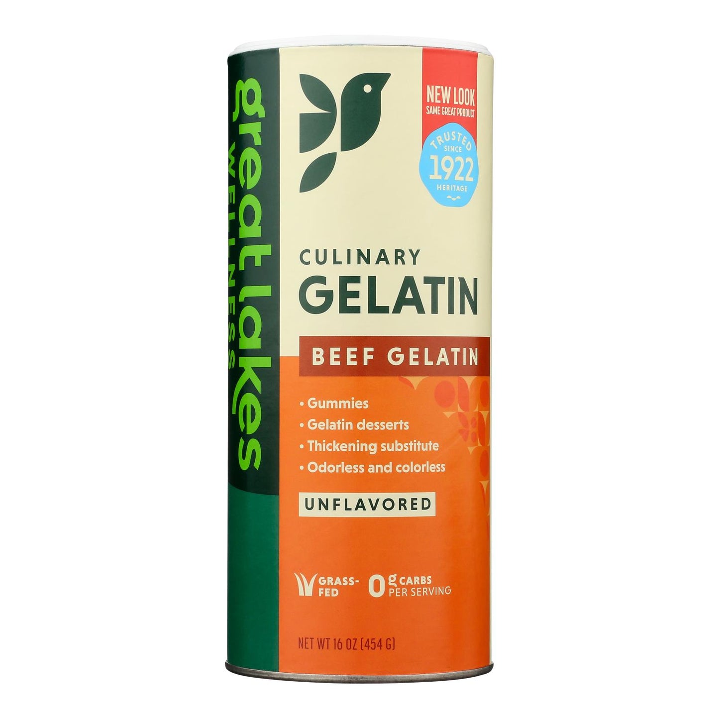 Great Lakes Wellness - Gelatina de carne de res - 1 unidad - 16 oz