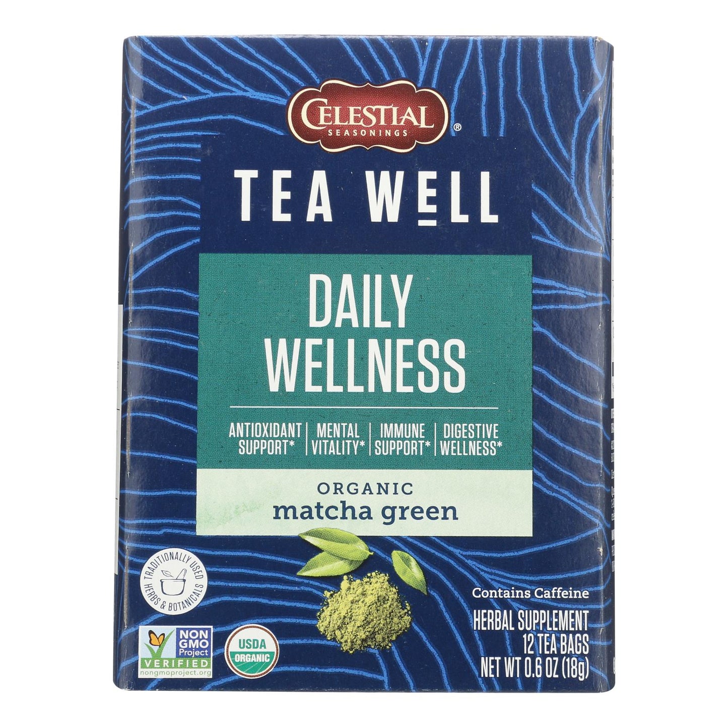 Teawell - Té Matcha Verde - Caja De 6-12 Ud.