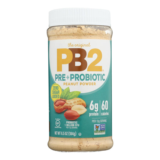 Pb2 - Peanut Powder Pre+probiotic - Case Of 6-6.5 Oz