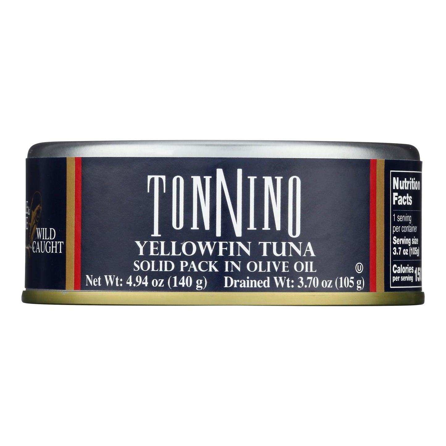 Atún Tonnino - Atún Claro En Aceite - Caja De 12 - 4.94 Oz