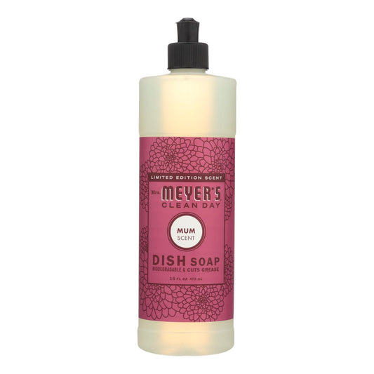Mrs. Meyer's Clean Day - Jabón líquido para platos - Mamá - Caja de 6 - 16 fl oz.