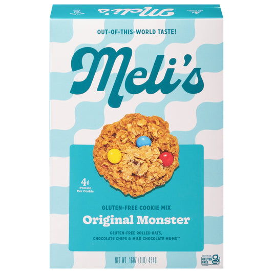 Galletas monstruosas de Meli - Mezcla para galletas secas originales - Caja de 6 a 16 oz