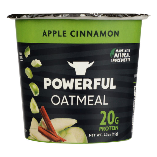 Yogur potente de avena, manzana y canela en taza (caja de 6) - 2,3 oz