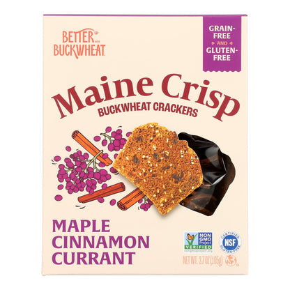 Maine Crisp - Papas fritas con canela y arce - Caja de 10 - 3,7 oz
