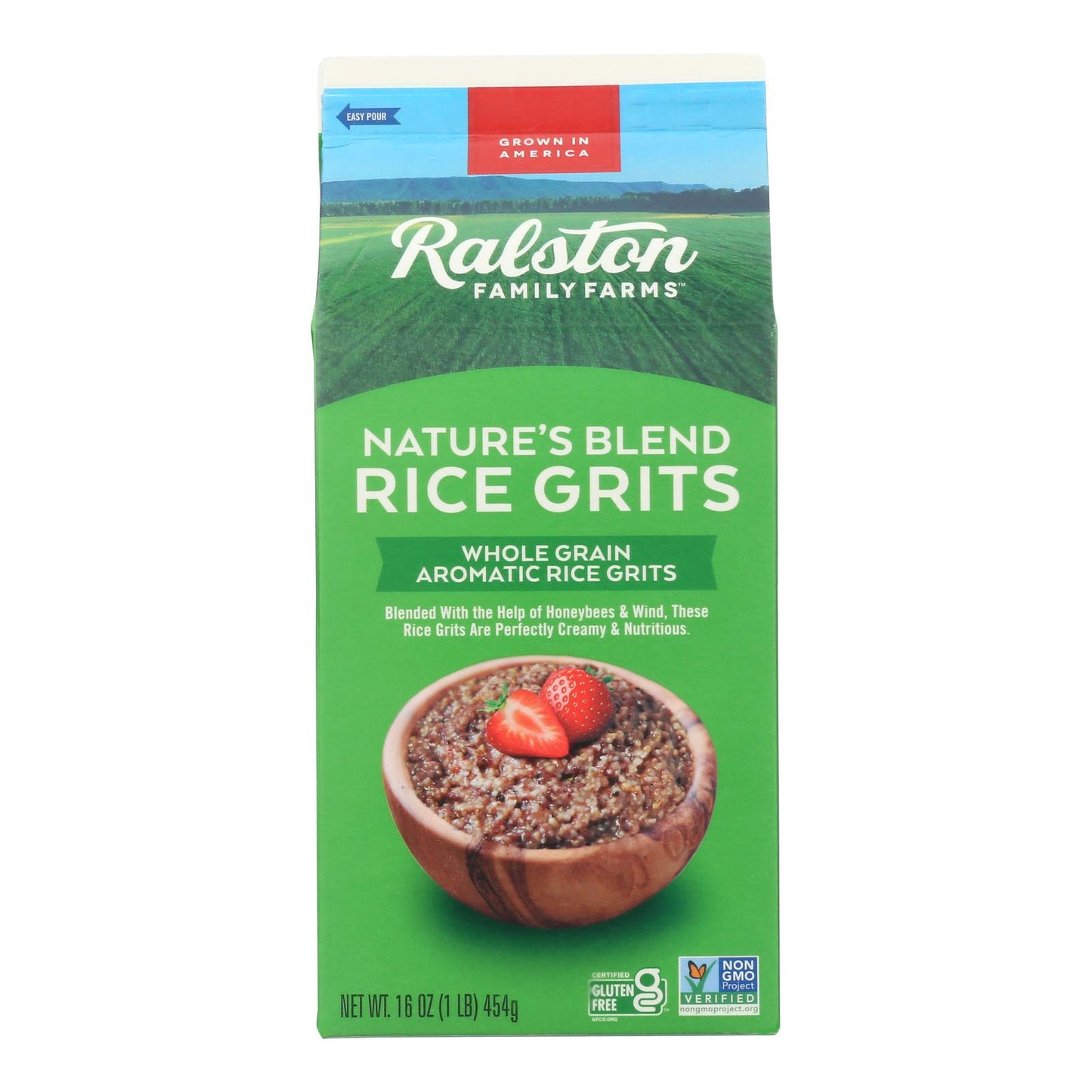 Granjas familiares de Ralston - Sémola de arroz Nature's Blend - Caja de 6 a 16 oz