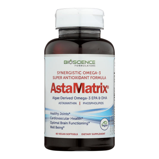 Astamatrix - Algas Omega-3 Epa y Dha - 1 Cada -60 Sgel