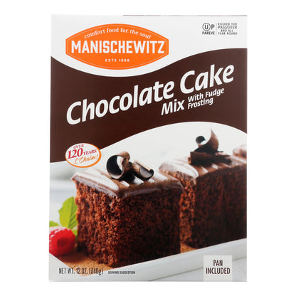 Manischewitz - Pastel de chocolate kosher para Pascua - Caja de 12 - 12 oz