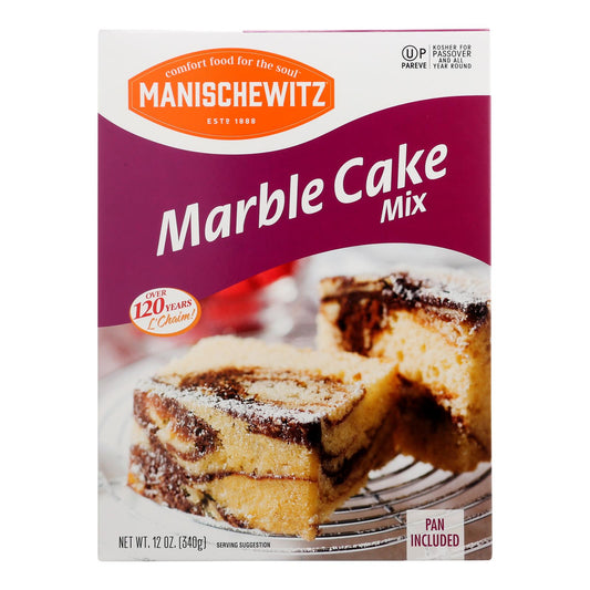 Manischewitz - Pastel marmoleado kosher para Pascua - Caja de 12 de 12 oz