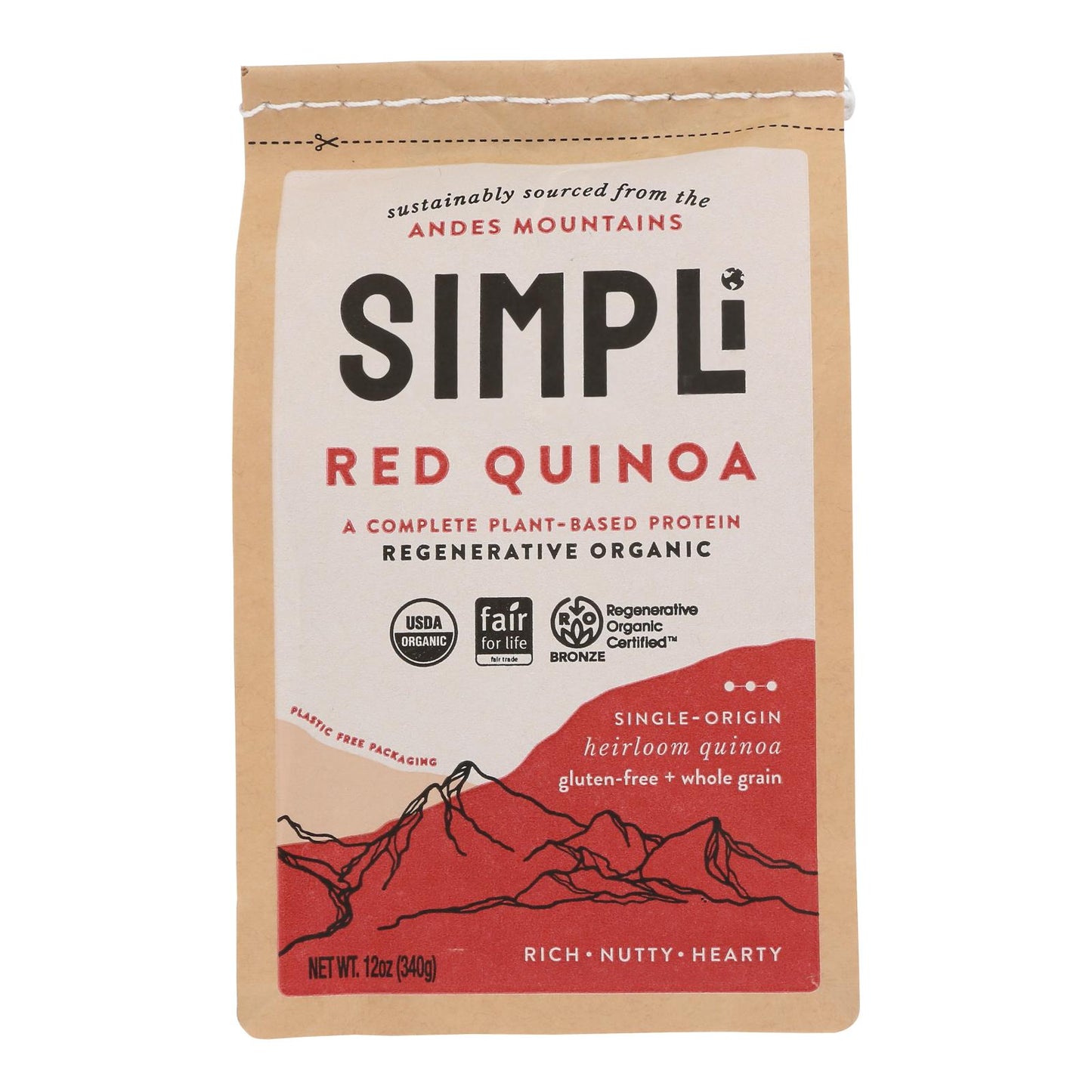 Simpli - Quinoa Red Regeneratv - Caja De 8-12 Oz