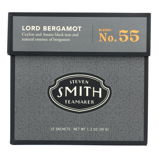 Smith Teamaker Black Tea - Lord Bergamot - Case Of 6 - 15 Bags