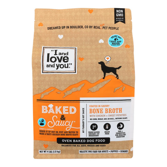 I And Love And You - Comida para perros al horno con salsa Ckn - Caja de 6 - 4 libras
