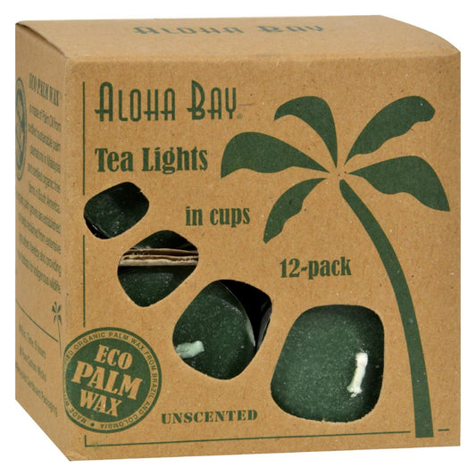 Aloha Bay - Tea Light - Green - 12/.7 Oz