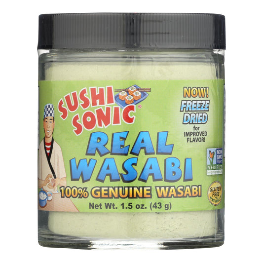 Sushi Sonic Freeze-dried Real Wasabi  - Case Of 12 - 1.5 Oz