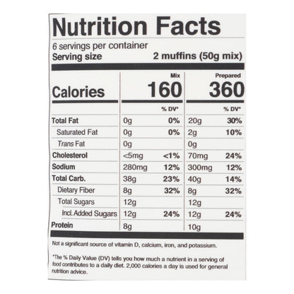 Miss Jones Baking Co - Muffins de plátano con contenido extra variado - Caja de 6 - 10,57 oz