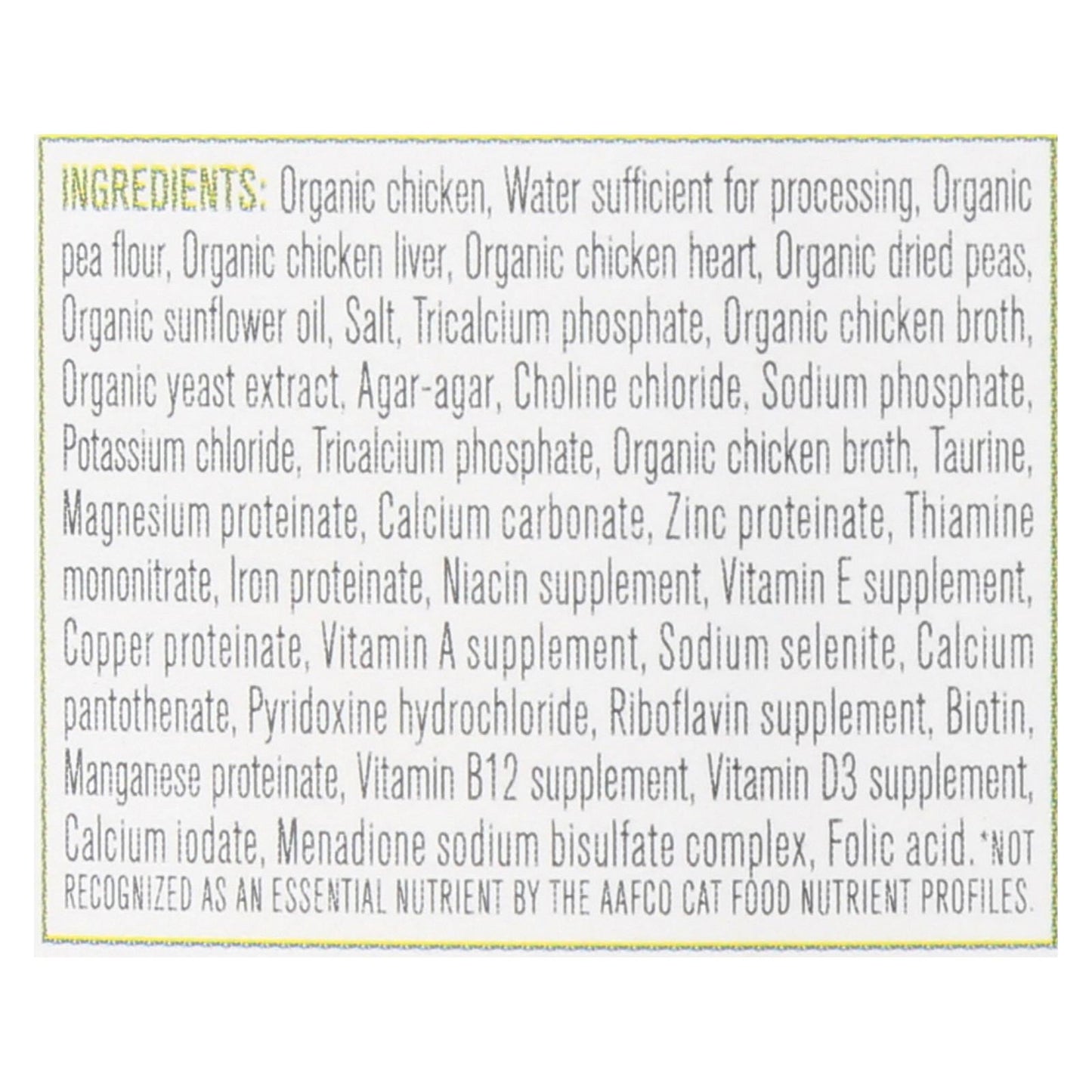 Alimento tierno y auténtico para gatos, pollo e hígado, caja de 24, 5,5 oz