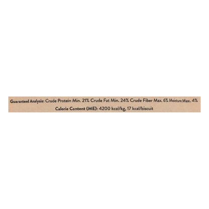 Portland Pet Food Company - Golosinas para perros Bacon Brw Bsct - Caja de 6-5 oz