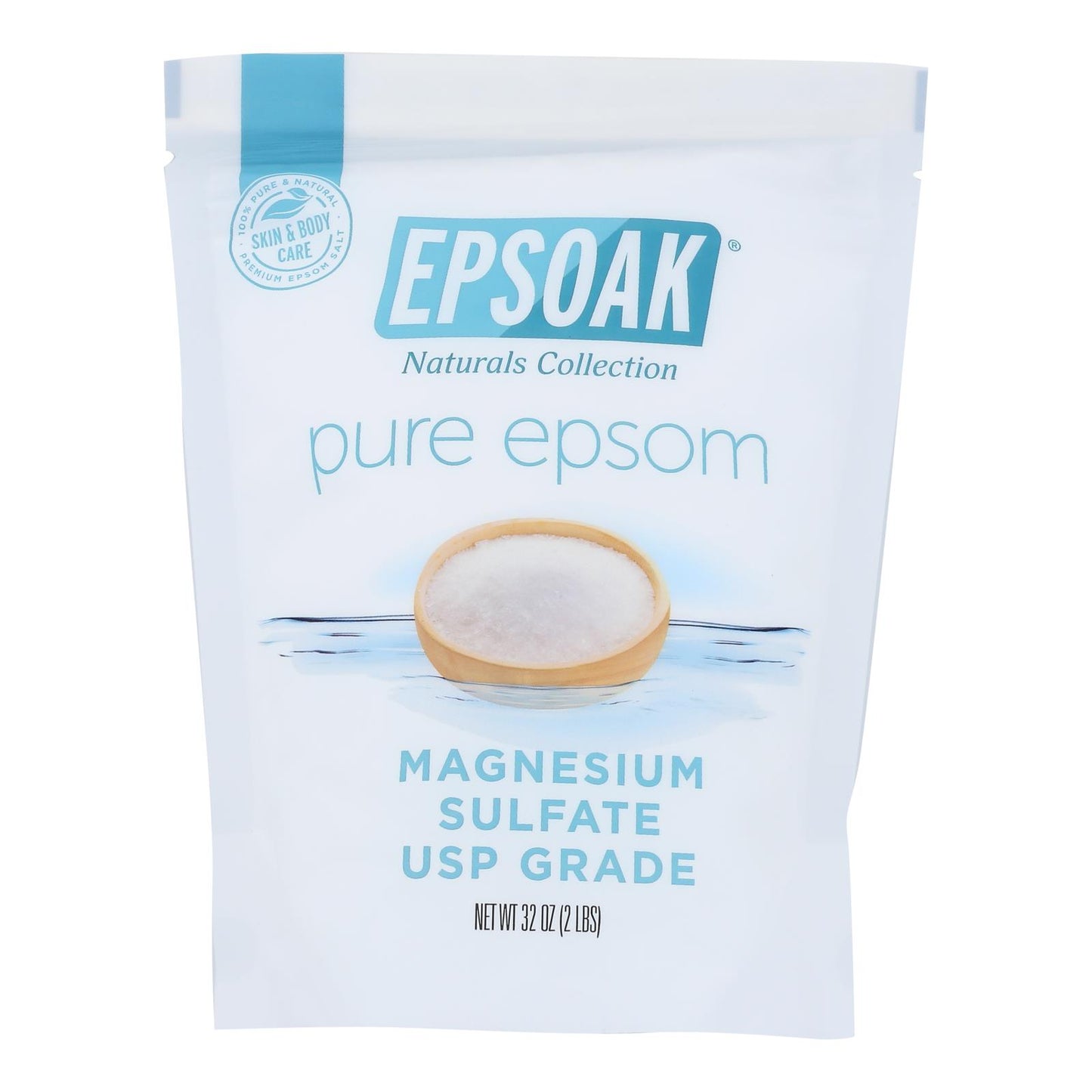 Epsoak - 纯 Epsm Unsc Mgnsm Slft - 6 盒装 - 2 磅