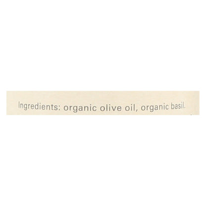 Aceite de oliva con albahaca de Palestina de Canaán - Caja de 6 - 8,4 Fz