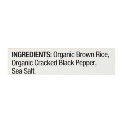 Lundberg Family Farms - Arroz Ck Black Pepp Thin - Caja de 6-6 oz