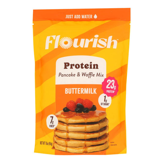 Flourish - Pcake Mx Protein Btrmlk - Caja de 8-16 oz