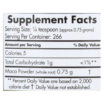 Tarro de polvo mágico de maca - 7,1 oz