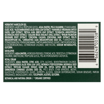 Tinte permanente para el cabello en gel a base de hierbas Herbatint 9n rubio miel - 135 ml