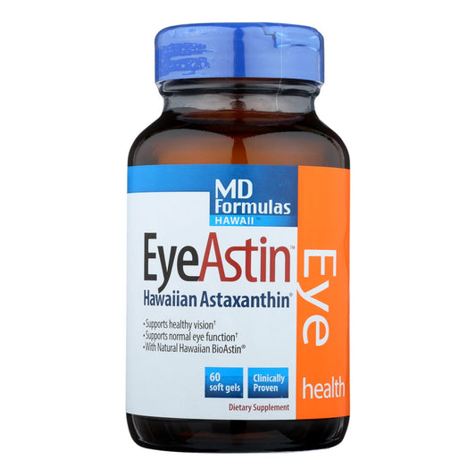 Eyeastin de Nutrex Hawaii MD Formulas - 60 cápsulas blandas vegetarianas