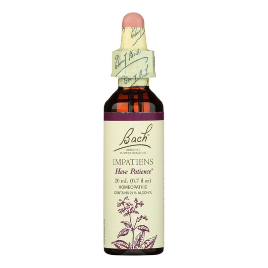 Bach Flower Remedies Essence Impatiens - 0.7 Fl Oz