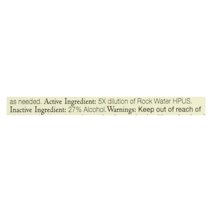 Bach Flower Remedies Essence Rock Water - 0.7 Fl Oz