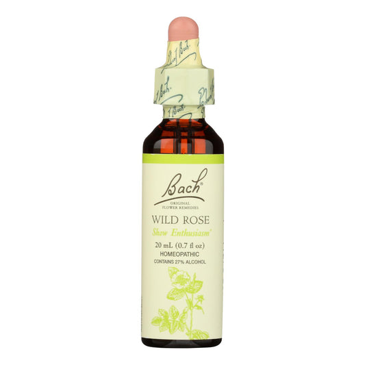 Bach Flower Remedies Essence Wild Rose - 0.7 Fl Oz