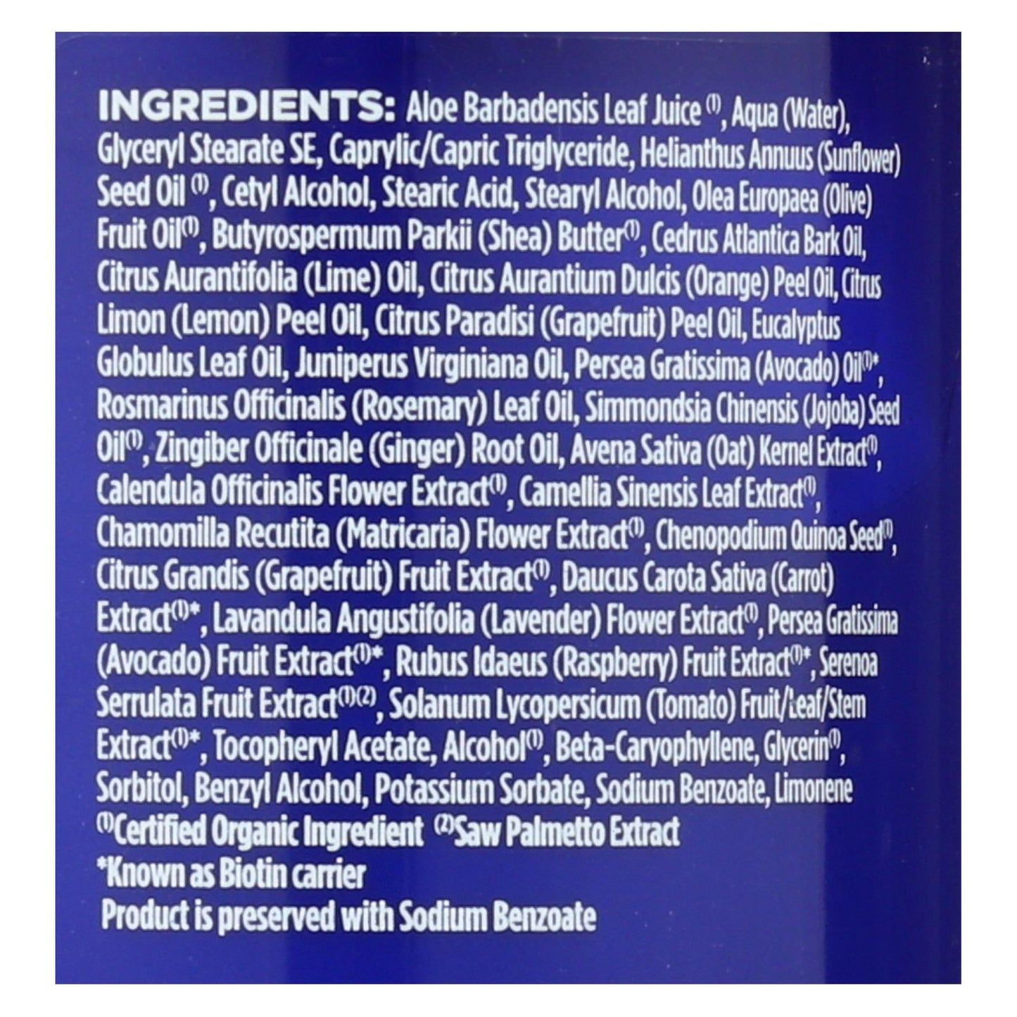 Acondicionador espesante con terapia de complejo B y biotina de Avalon Organics, 14 onzas líquidas