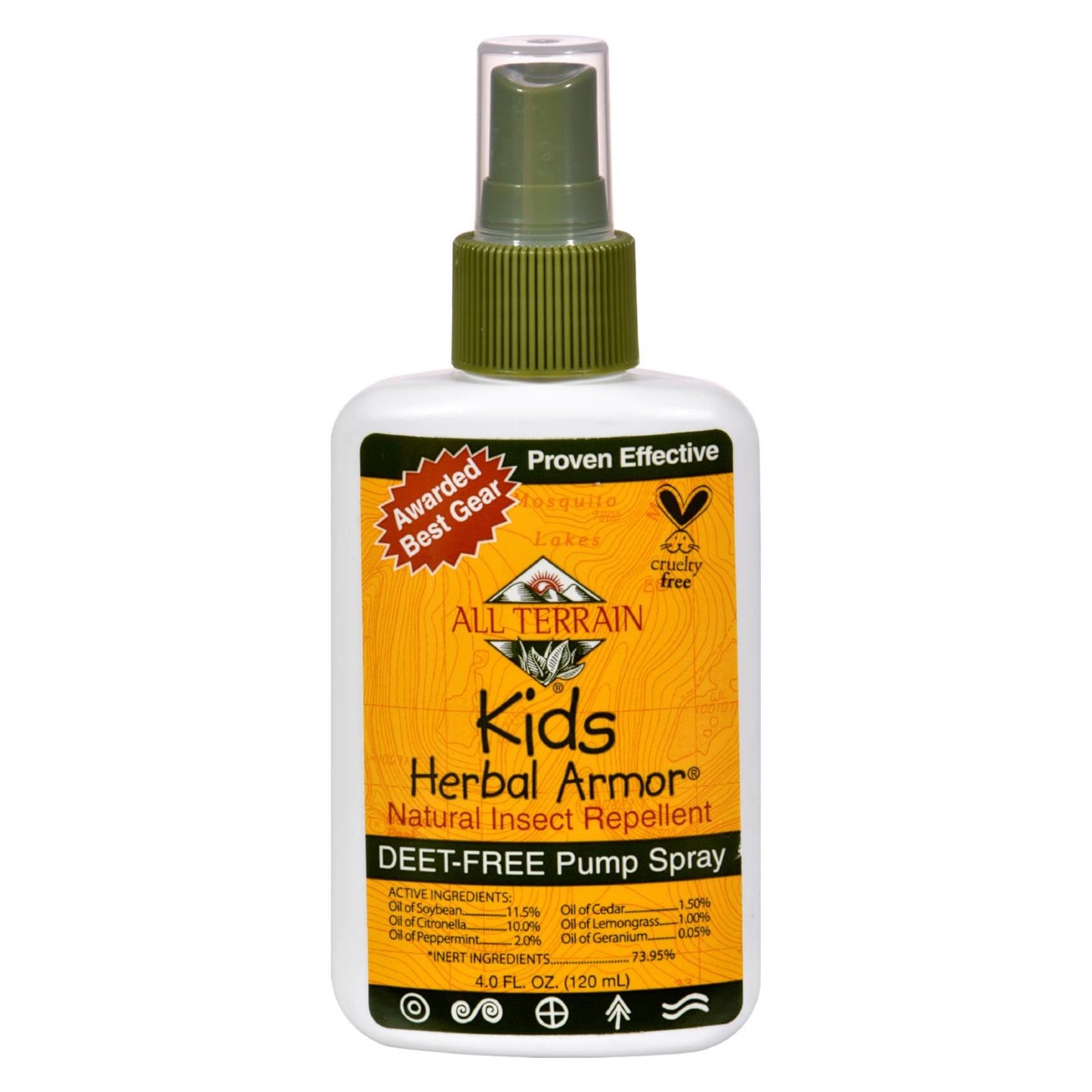 All Terrain - Herbal Armor Spray For Kids - 4 Oz