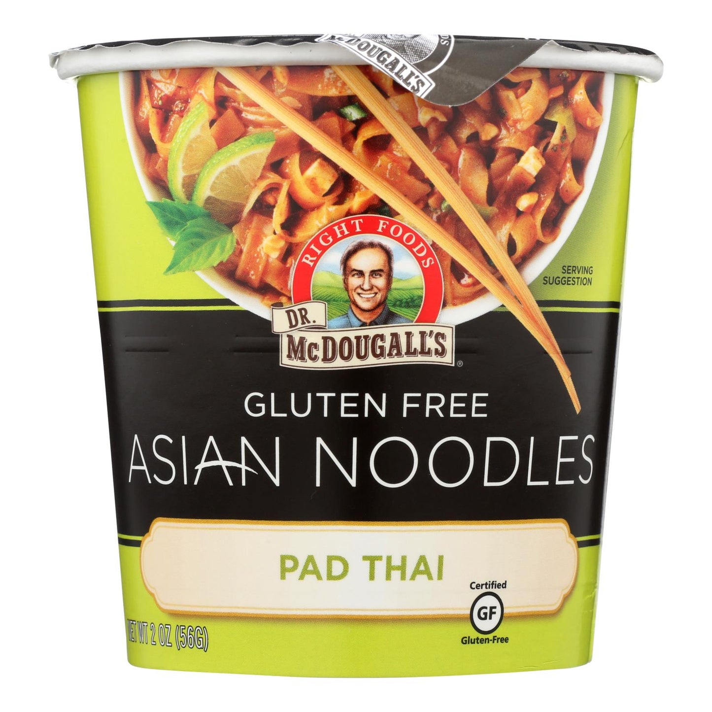 Fideos asiáticos Pad Thai del Dr. McDougall - Caja de 6 - 2 oz.