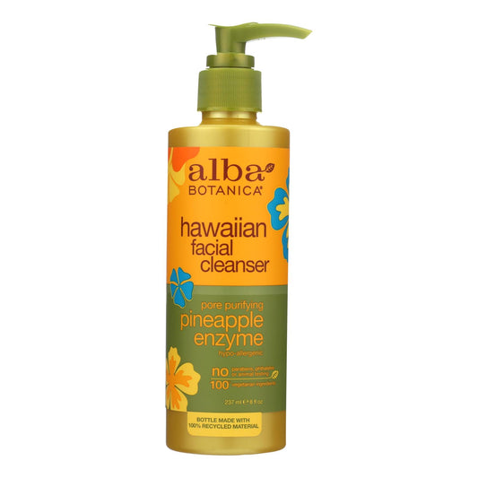 Alba Botanica - Enzyme Facial Cleanser Pineapple - 8 Fl Oz