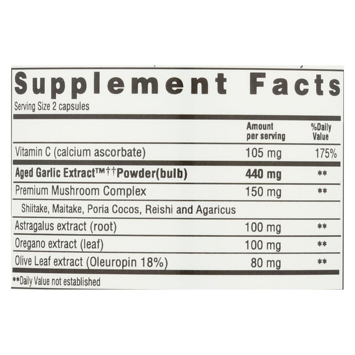 Kyolic - Fórmula inmunológica con extracto de ajo envejecido 103 - 200 cápsulas