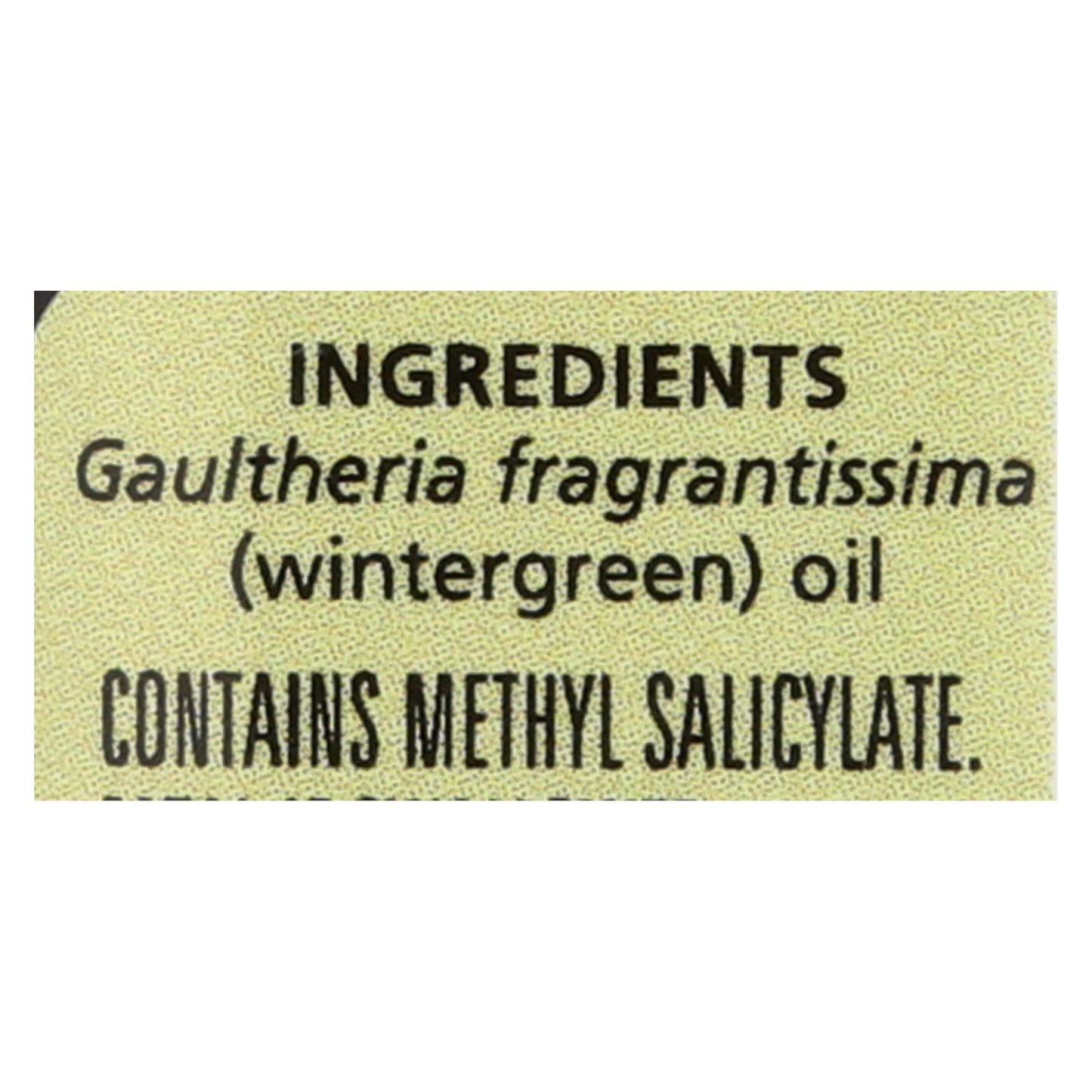 Aura Cacia - Aceite esencial puro de gaulteria - 0,5 fl oz