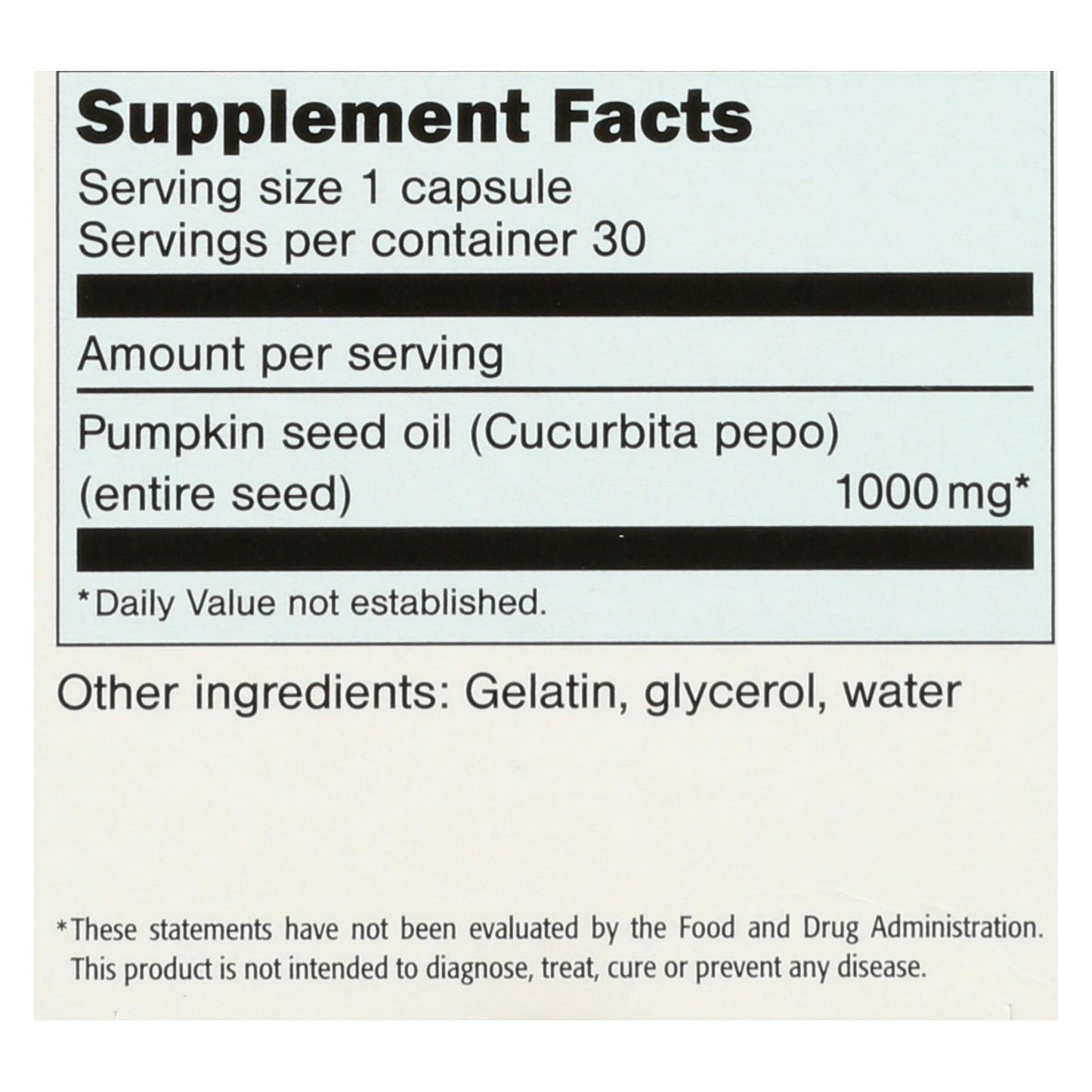 Cápsulas para vejiga Sanhelios Curbita Aceite de semilla de calabaza europea - 1000 mg - 30 cápsulas blandas