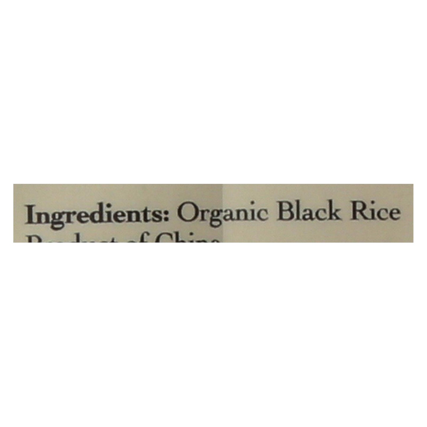 Lotus Foods Heirloom Forbidden Rice - Case Of 6 - 15 Oz.