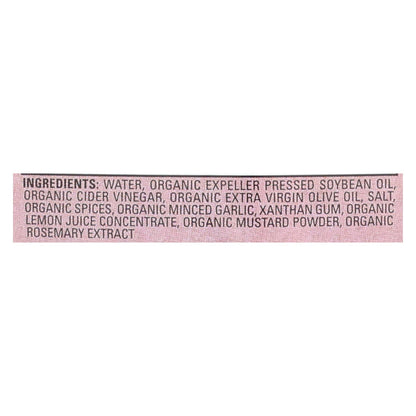 Vinagreta orgánica Ville De Provence - Hierbas - Caja de 6 - 8 fl oz.
