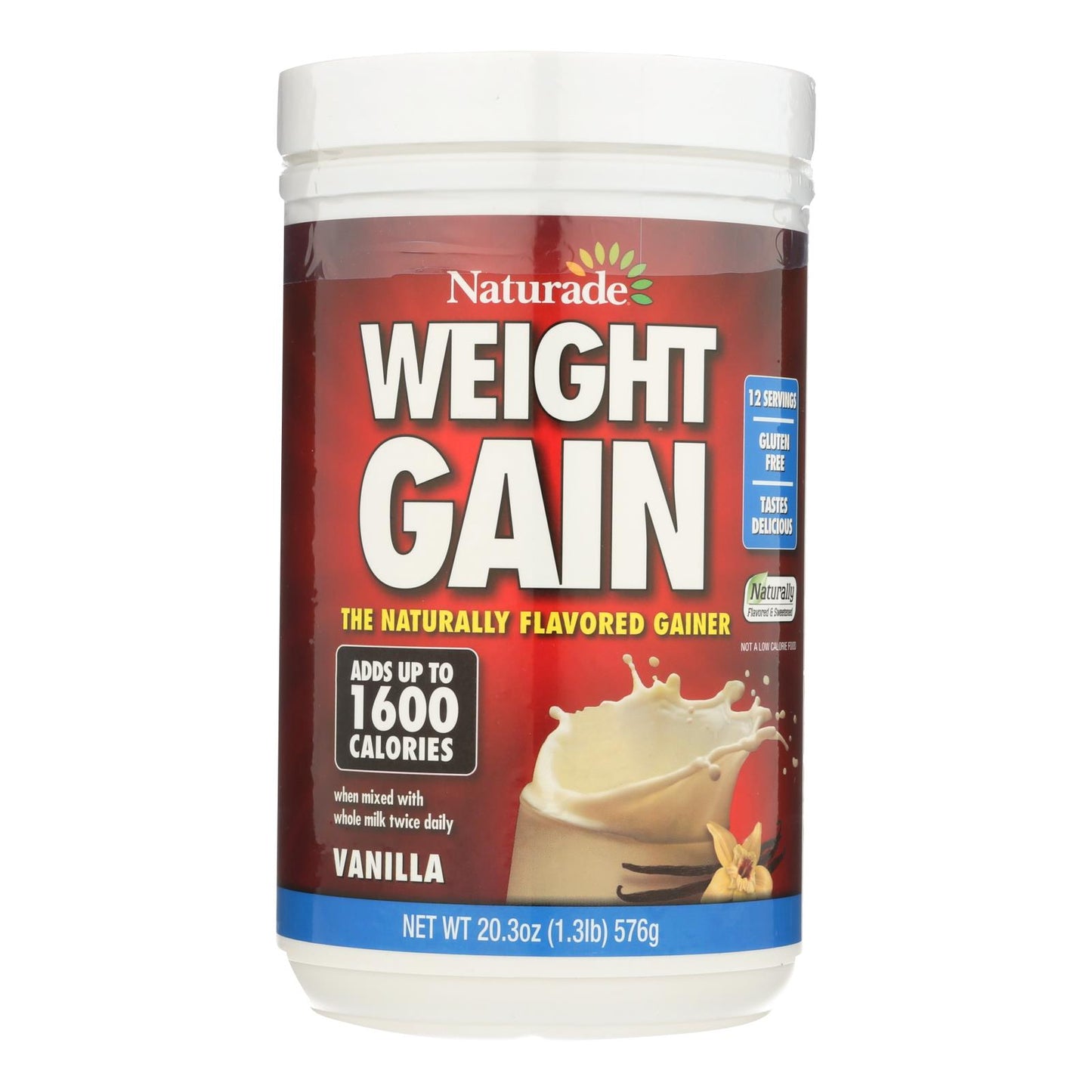 Naturade Aumento de Peso Vainilla - 20.3 Oz