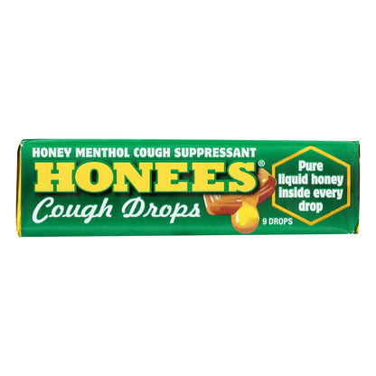 Honees 止咳糖 - 薄荷味 - 24 粒装 - 9 包