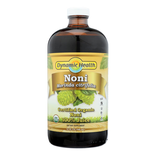 Dynamic Health Organic Certified Noni Juice - 32 Fl Oz