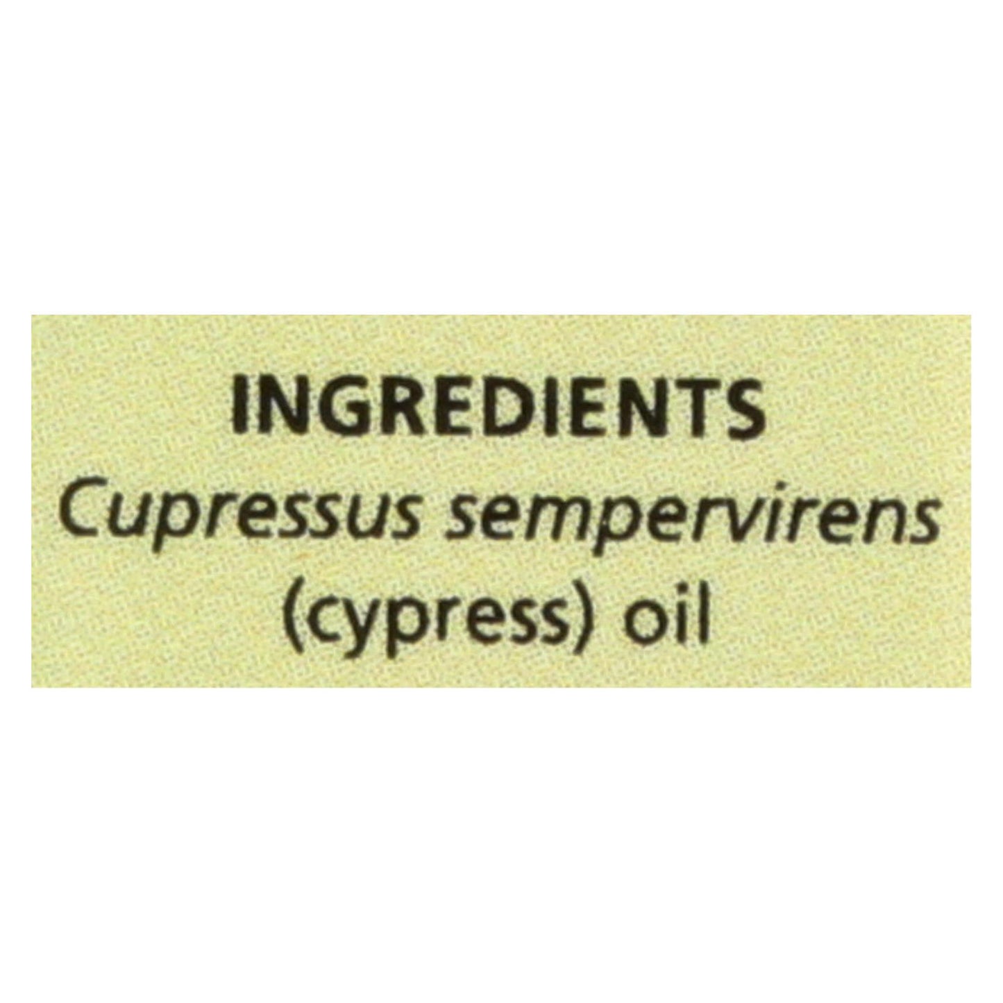 Aura Cacia - Aceite esencial de ciprés - 0,5 fl oz