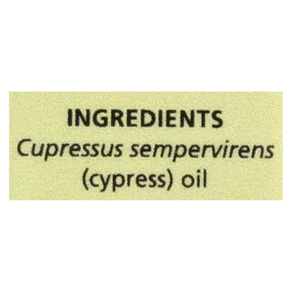 Aura Cacia - Aceite esencial de ciprés - 0,5 fl oz