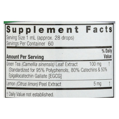 Nature's Answer - Té verde súper sin alcohol ni azúcar - 2 fl oz